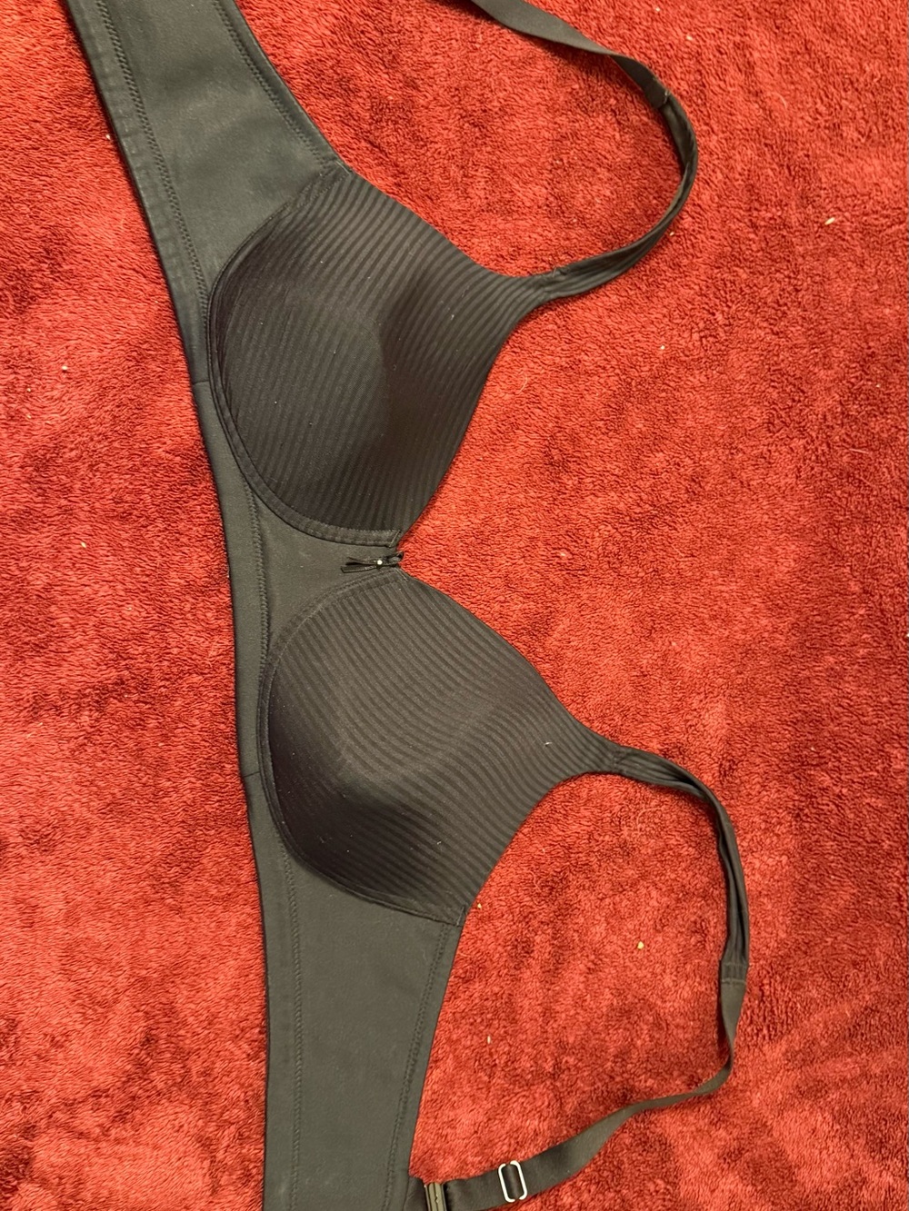 Vanity Fair Black Seamless T-Shirt Bra